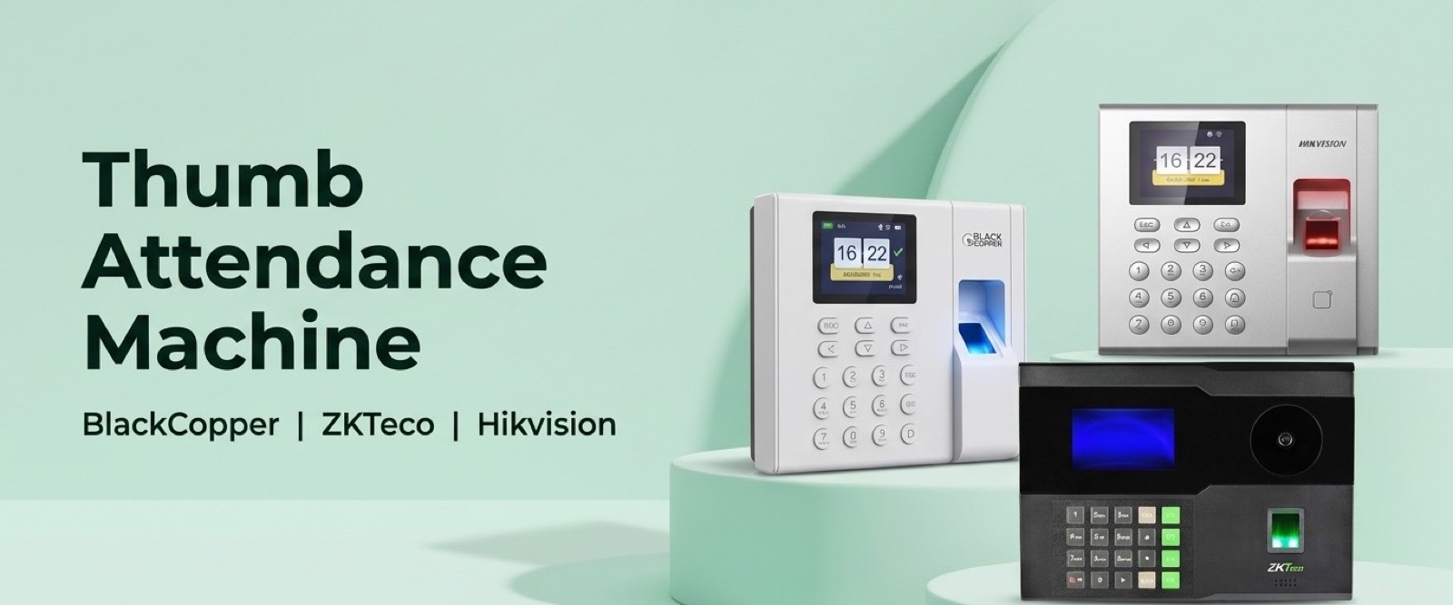 Thumb Attendance Machine