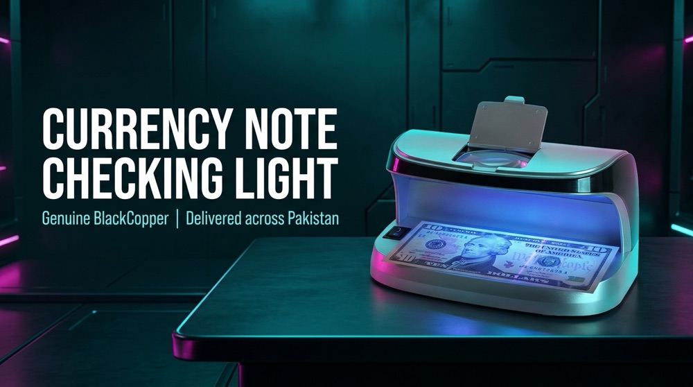 Currency Note Checking Light