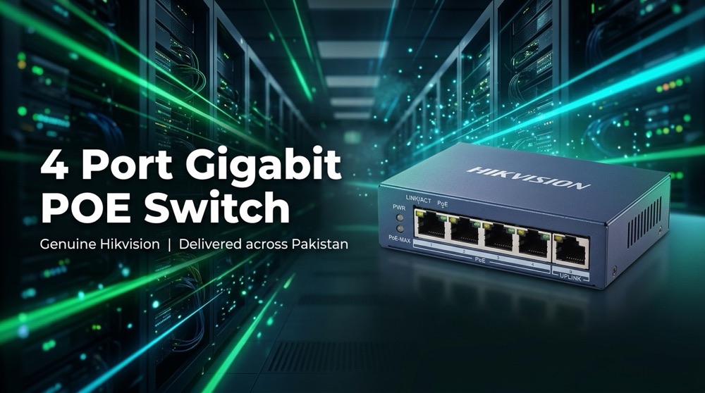 4 Port Gigabit POE Switch