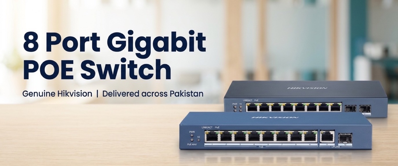 8 Port Gigabit POE Switch