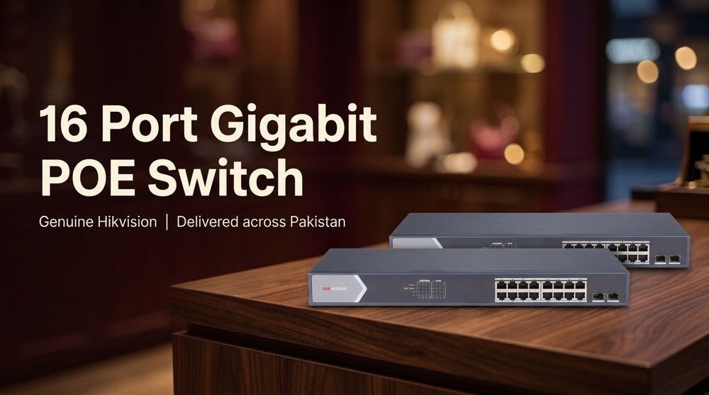 16 Port Gigabit POE Switch