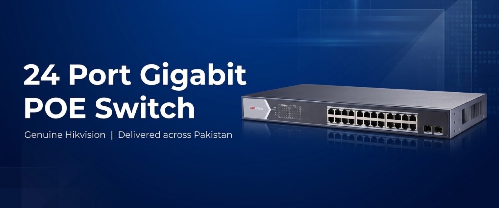 24 Port Gigabit POE Switch