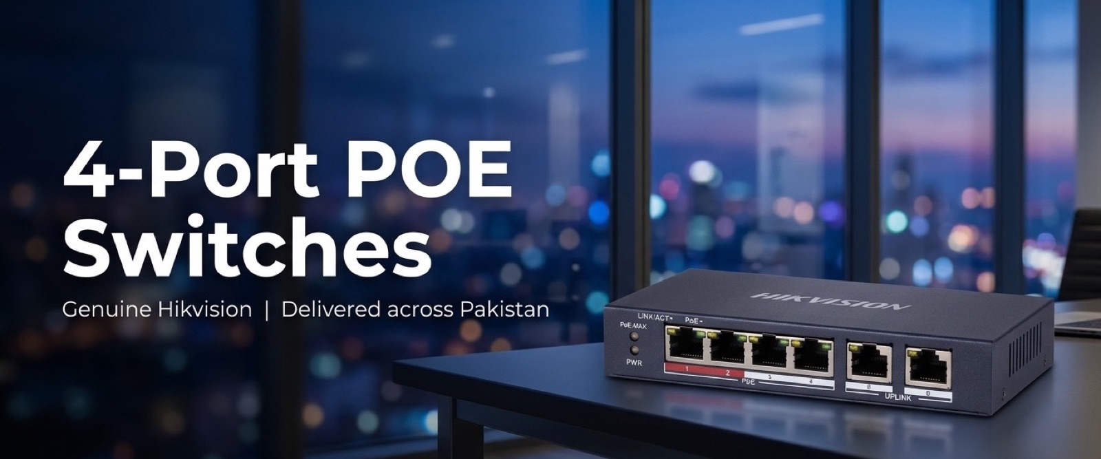 4-Port POE Switches